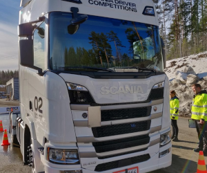 Nokian Tyres susține evenimentul Scania Driver Competitions