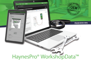 Cea mai efcientă aplicație de la eroare la soluție- HaynesPro WorkshopData