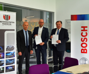 Bosch lansează un nou program de masterat în colaborare cu Universitatea Tehnică din Cluj-Napoca