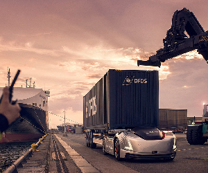 Prima misiune pentru Vera: Volvo Trucks prezintă o cursă de transport autonom între un centru logistic și port