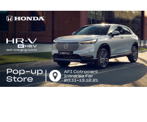 Honda deschide primul Pop-up Store și prezintă HR-V e:HEV