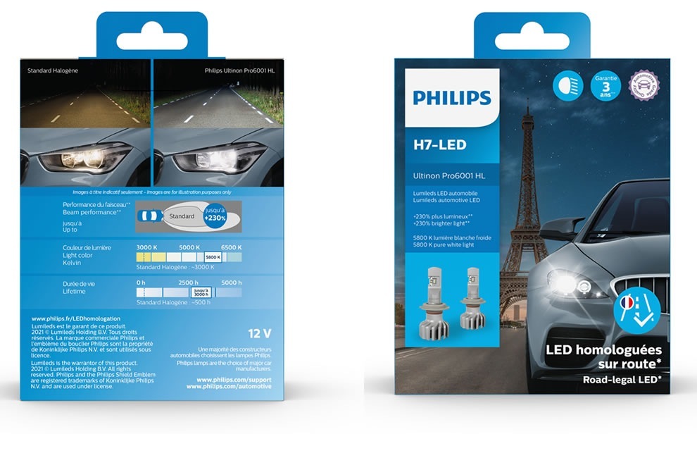 Thoughtful candidate Lounge Primul bec Philips H7-LED retrofit omologat în Franța! - MotoFocus.ro