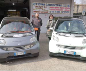 Mașini Smart testate în Italia