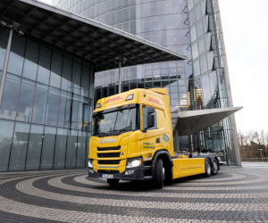 Scania și DHL vor testa un camion electric cu autonomie de combustibil extinsă