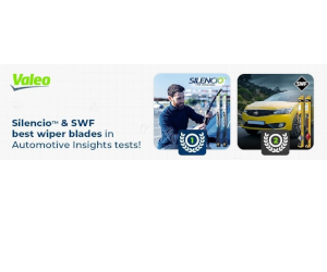 Valeo și SWF clasate ca fiind cele mai bune lamele de ștergător în testele Automotive Insights