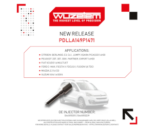 Produse noi în oferta WUZETEM: duze pentru 1.6 HDI și 2.0 DCi