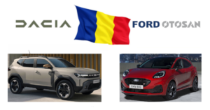 Producția de autoturisme în Romania  din luna Iunie 2026